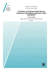 Master thesis mobile application