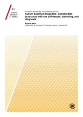 Dissertation proposal autism
