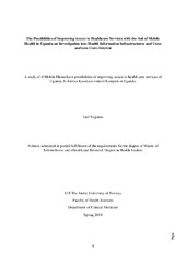 Master thesis telemedicine
