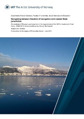 Navigating Between Freedom Of Navigation And Coastal State - 