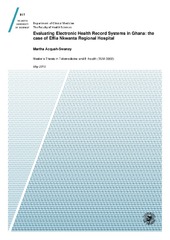 Master thesis telemedicine
