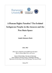 Master thesis human rights